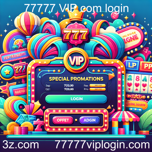 Descubra as Promoções Especiais no 77777 VIP com Login